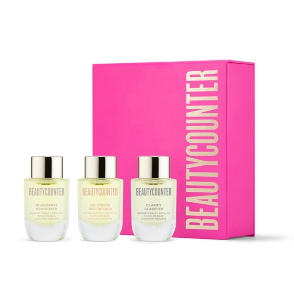BeautyCounter Good Scents Bath Oil Trio NEW